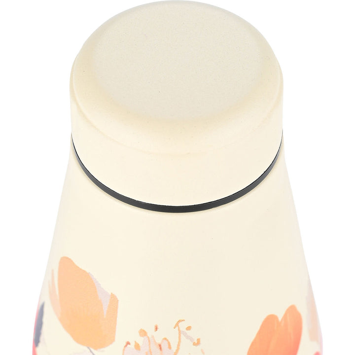 Estia Μπουκάλι Θερμός Save The Aegean 500ml Εκρού Φλοράλ Summer Reverie