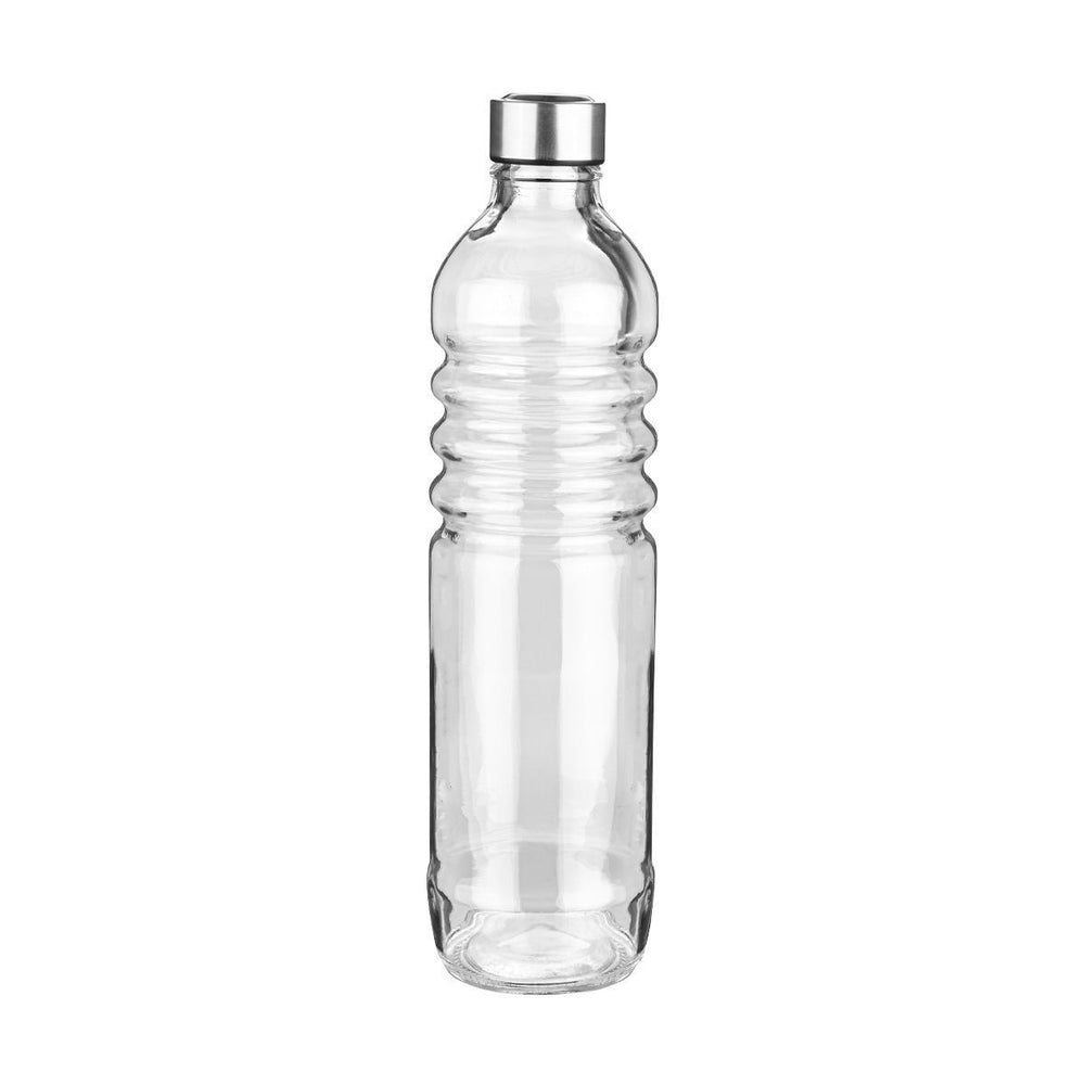 Μπουκάλι Γυάλινο 1250ml Με Μεταλλικό Καπάκι Estia