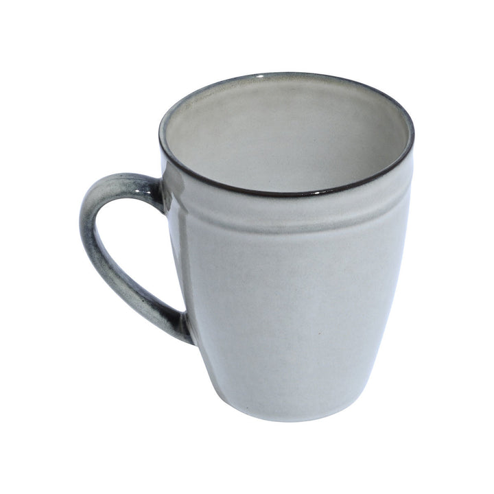 Κούπα Καφέ Γκρι Stoneware 480ml Deline Estia