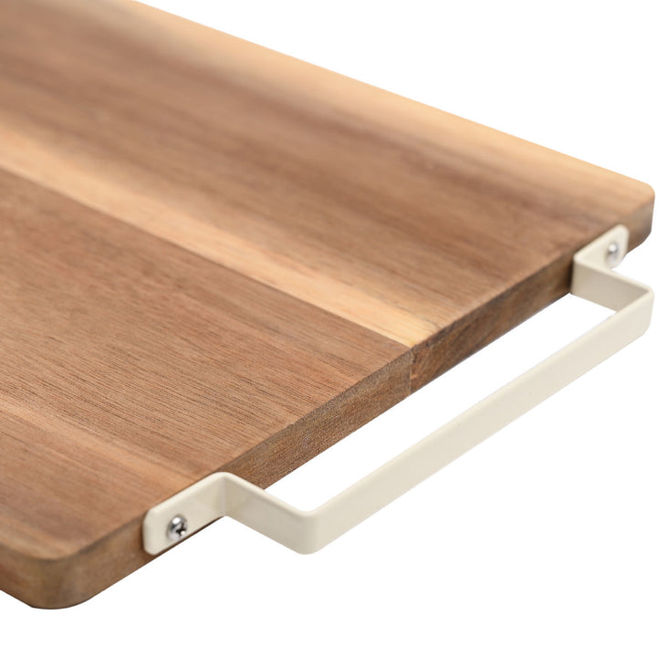 Ξύλο Κοπής Με Μεταλλική Λαβή Allure Estia 46,5x25,5cm