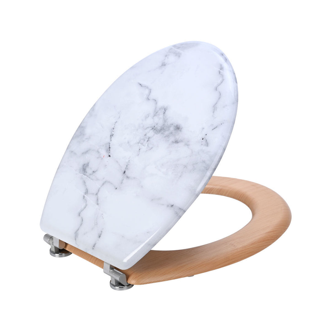 Καπάκι Λεκάνης Marble Με Μεντεσέδες Από Κράμα Ψευδαργύρου Estia