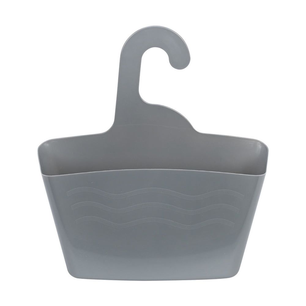 Θήκη Οργάνωσης Μπάνιου Κρεμαστή 24X7X25cm Γκρι Estia