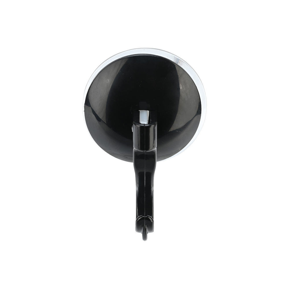 Κρεμάστρα Μονή Πλαστική Με Βεντούζα Μαύρη Estia