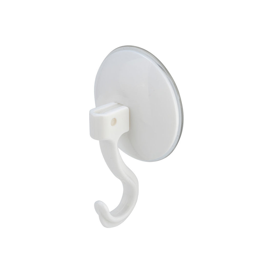 Κρεμάστρα Μονή Πλαστική Με Βεντούζα Γκρι Estia