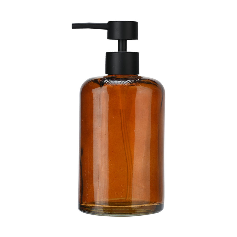 Αντλία Σαπουνιού Amber Γυάλινη 330ml Estia