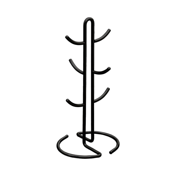 Βάση Για Κούπες 6 Θέσεων Μεταλλική Μαύρη Estia