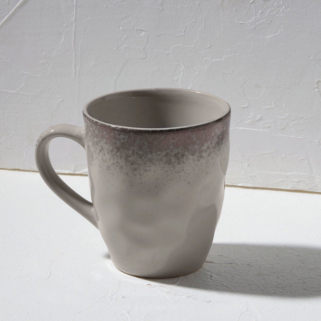 Κούπα Καφέ Μπεζ Stoneware 400ml Vignette Estia