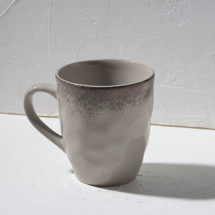 Κούπα Καφέ Μπεζ Stoneware 400ml Vignette Estia