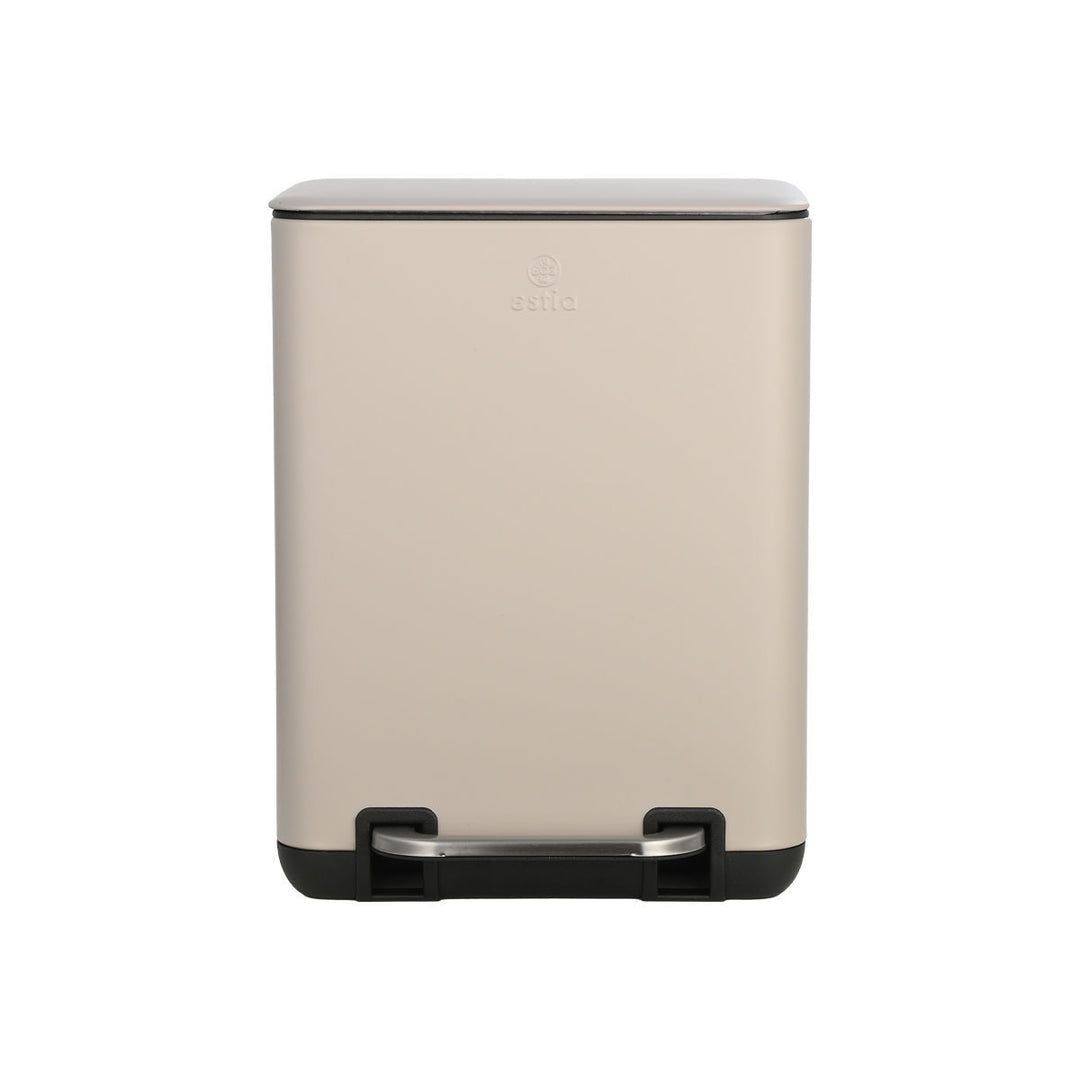 Καλάθι Μπάνιου Μόκα Ορθογώνιο Από Ανοξείδωτο Ατσάλι 6lt Estia