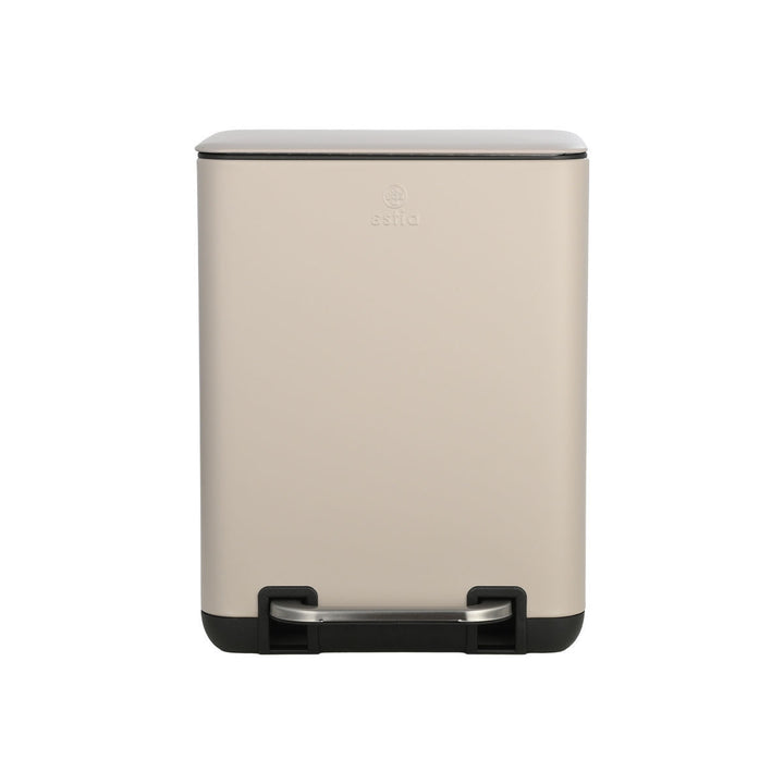 Καλάθι Μπάνιου Μόκα Ορθογώνιο Από Ανοξείδωτο Ατσάλι 6lt Estia