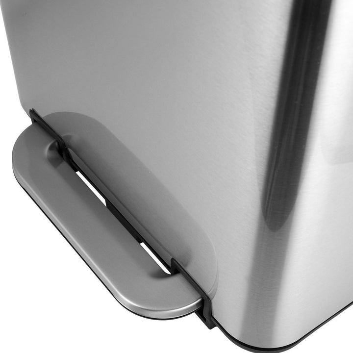 Κάδος Απορριμάτων Κουζίνας Ίνοξ Ατσάλινος 30lt Estia