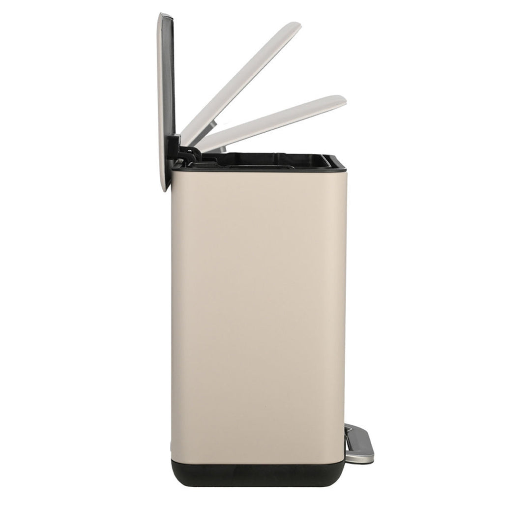 Καλάθι Μπάνιου Μόκα Ορθογώνιο Από Ανοξείδωτο Ατσάλι 6lt Estia