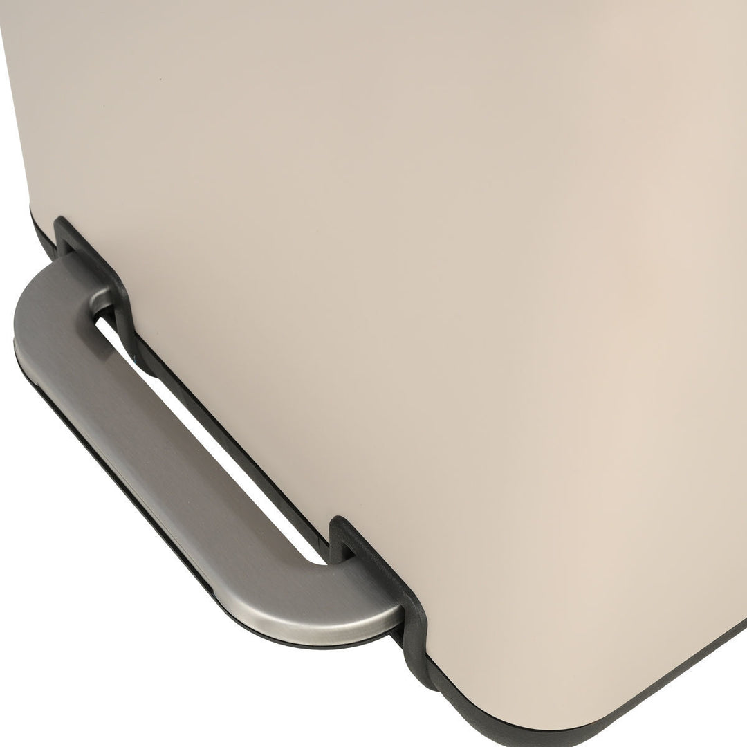 Καλάθι Μπάνιου Μόκα Ορθογώνιο Από Ανοξείδωτο Ατσάλι 6lt Estia