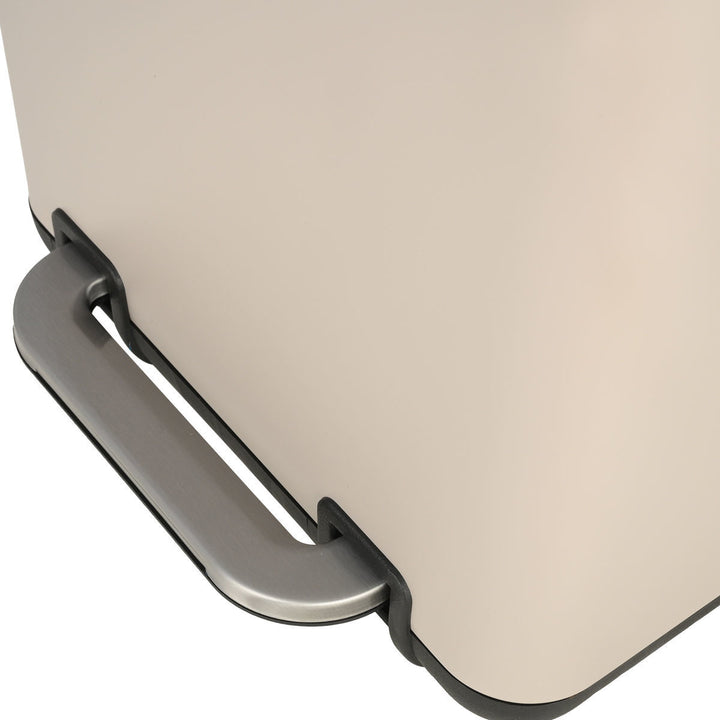 Καλάθι Μπάνιου Μόκα Ορθογώνιο Από Ανοξείδωτο Ατσάλι 6lt Estia