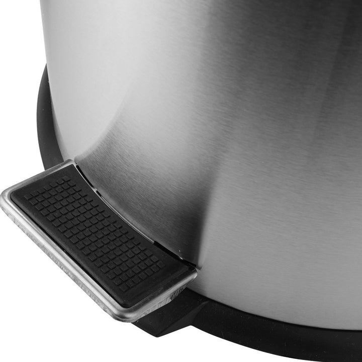 Καλάθι Μπάνιου Ανοιξείδωτο Ασημί 12lt Estia