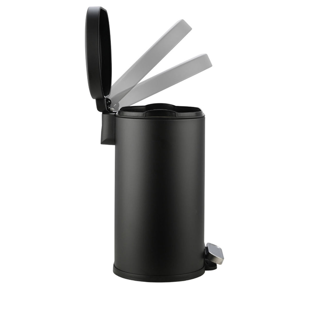 Καλάθι Μπάνιου Μαύρο Από Ανοξείδωτο Ατσάλι 6lt Estia