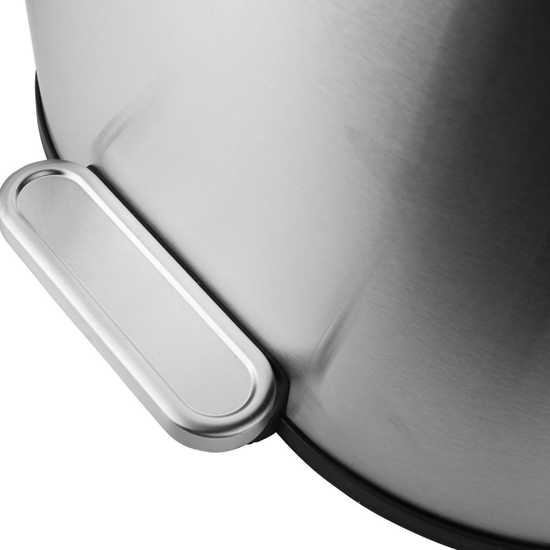 Κάδος Απορριμάτων Κουζίνας Μεταλλικός Ίνοξ 30lt Estia