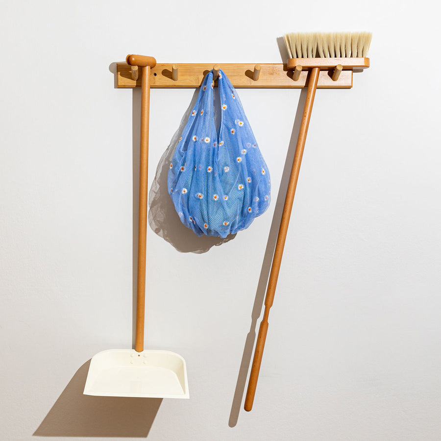 Κρεμάστρα Τοίχου 6 Θέσεων Bamboo Estia