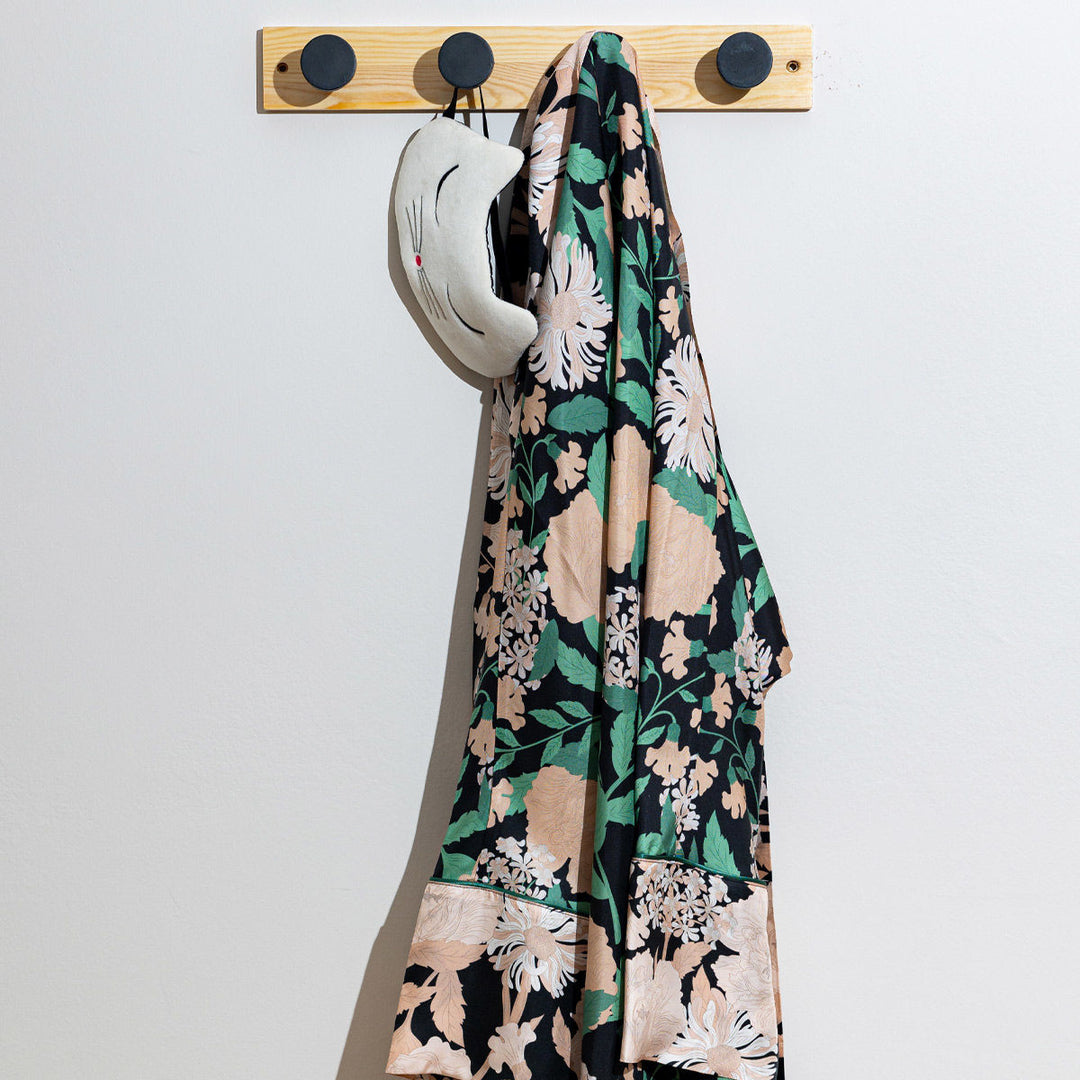 Κρεμάστρα Τοίχου 4 Θέσεων Ξύλινη Estia