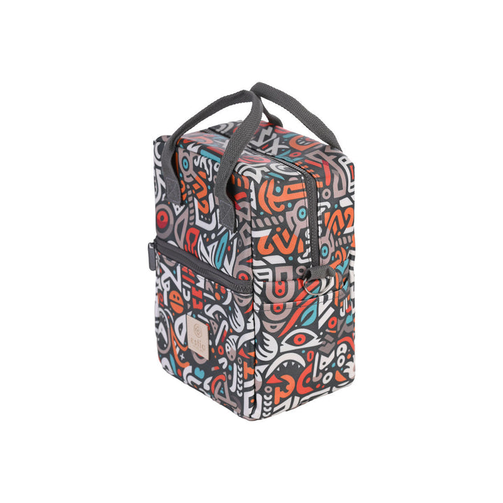 Τσάντα Φαγητού Ισοθερμική 7lt Estia Save The Aegean Πολύχρωμα Σχέδια Geovivid