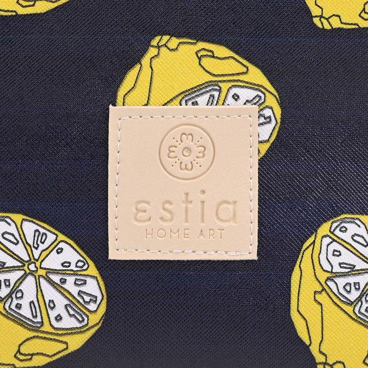 Τσάντα Φαγητού Ισοθερμική 7lt Estia Save The Aegean Μπλε Με Λεμόνια Citrus Infusion