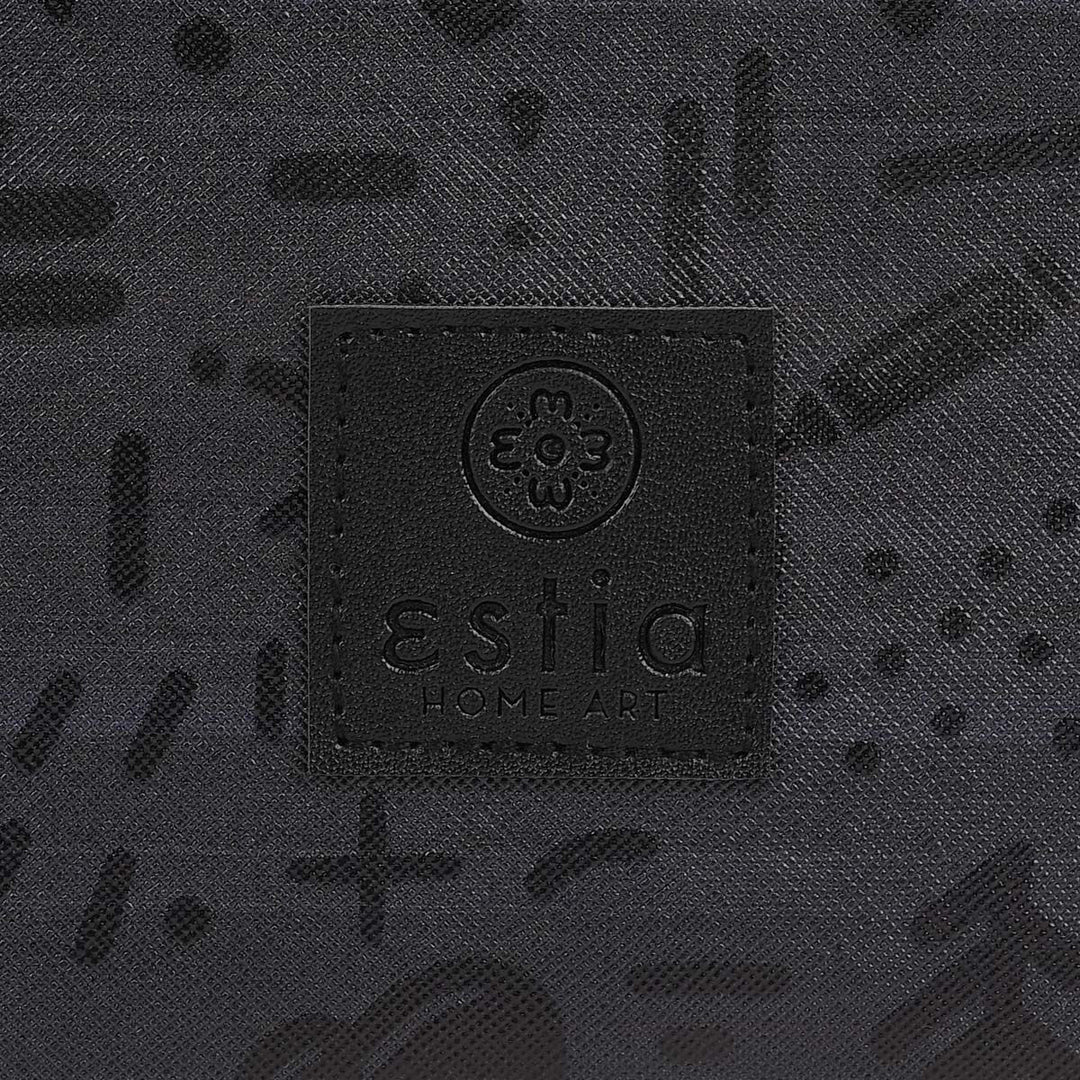 Τσάντα Φαγητού Ισοθερμική 7lt Estia Save The Aegean Μαύρο Noir Echo