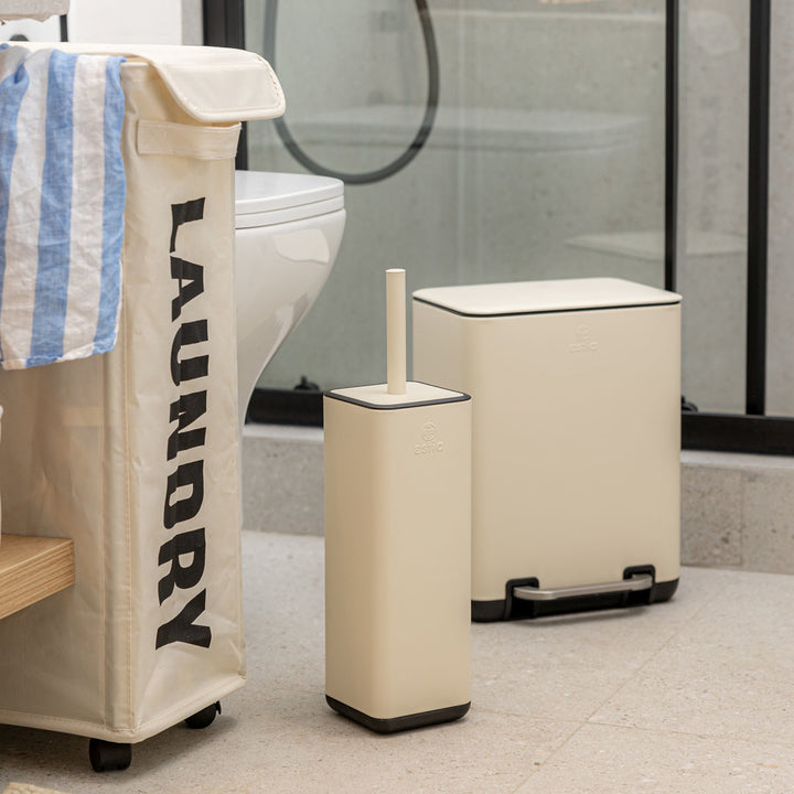 Πιγκάλ Εκρού Από Ανοξείδωτο Ατσάλι Με Εσωτερικό Πλαστικό Δοχείο Estia