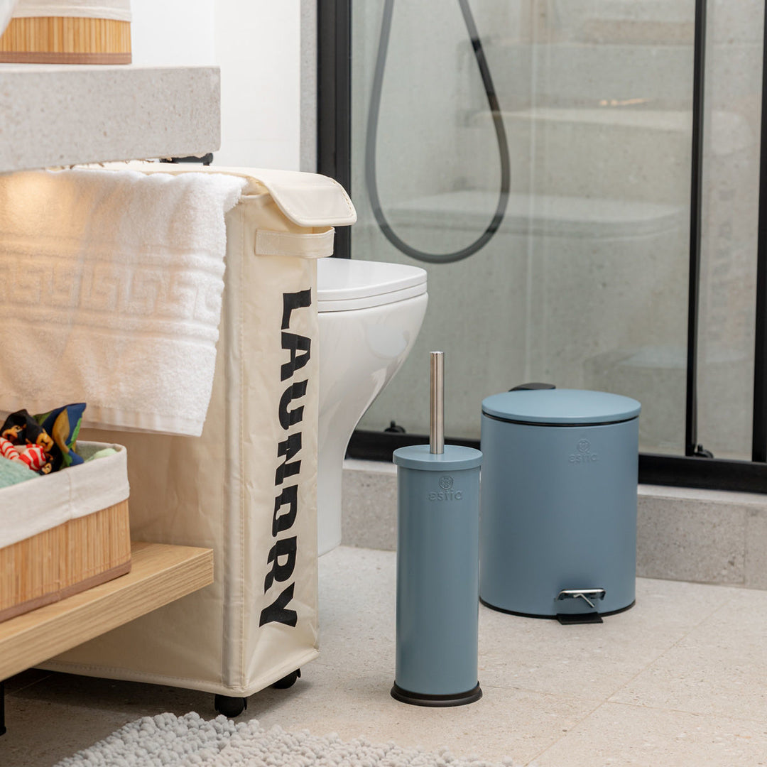 Πιγκάλ Γαλάζιο Μεταλλικό Με Εσωτερικό Πλαστικό Δοχείο Estia