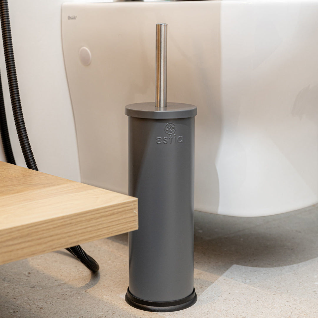 Πιγκάλ Γκρι Μεταλλικό Με Εσωτερικό Πλαστικό Δοχείο Estia