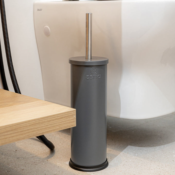 Πιγκάλ Γκρι Μεταλλικό Με Εσωτερικό Πλαστικό Δοχείο Estia