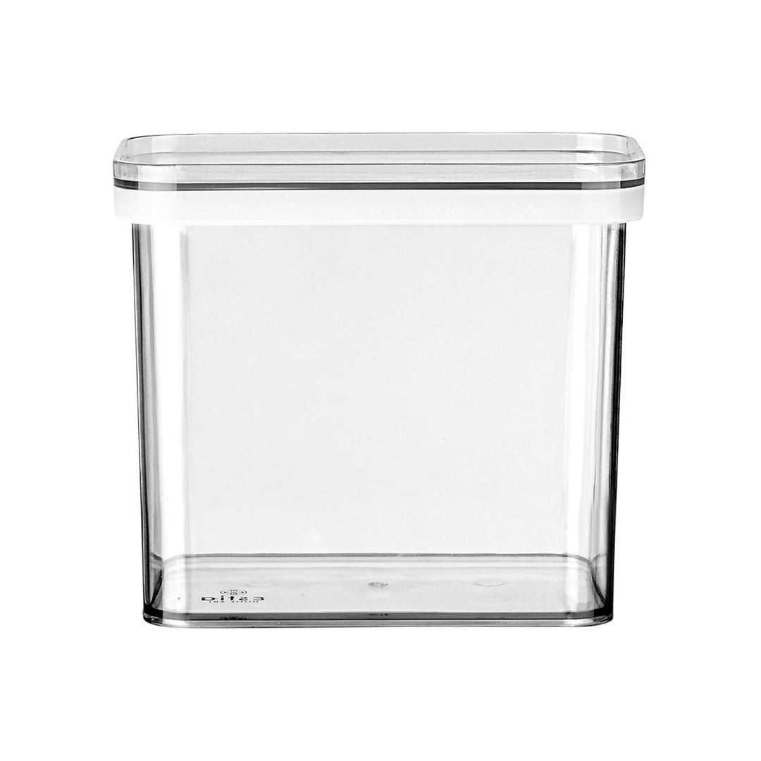 Δοχείο Αποθήκευσης Διάφανο Πλαστικό Με Αεροσταγές Καπάκι 1650ml Estia