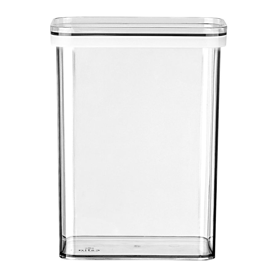 Δοχείο Αποθήκευσης Διάφανο Πλαστικό Με Αεροσταγές Καπάκι 2500ml Estia