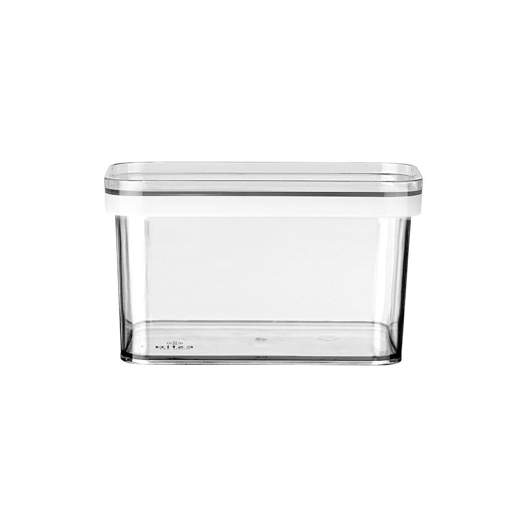 Δοχείο Αποθήκευσης Διάφανο Πλαστικό Με Αεροσταγές Καπάκι 750ml Estia