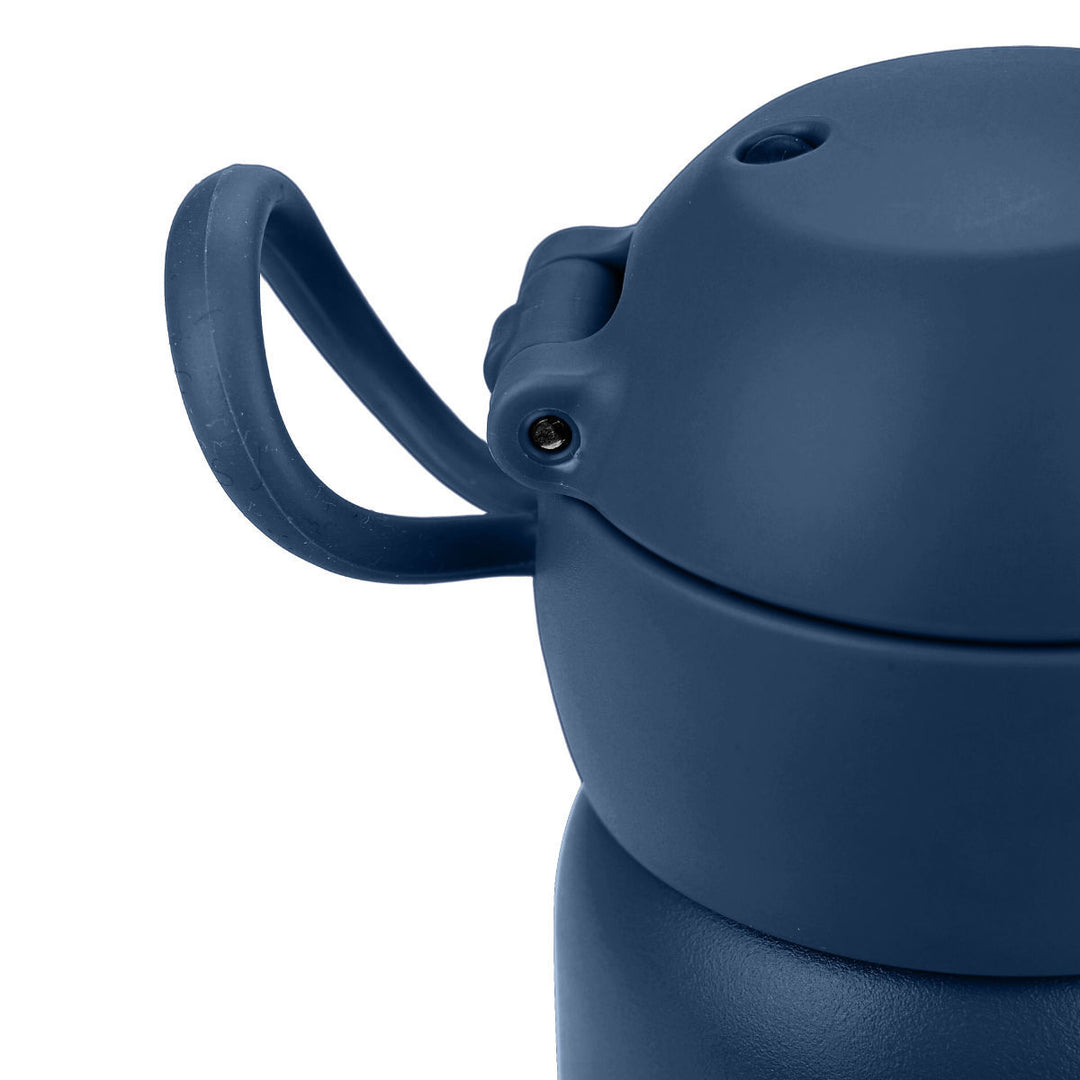 Estia Θερμός Παιδικό Με Καλαμάκι 350ml Μπλε Με Πλανήτες Cosmic Voyagers