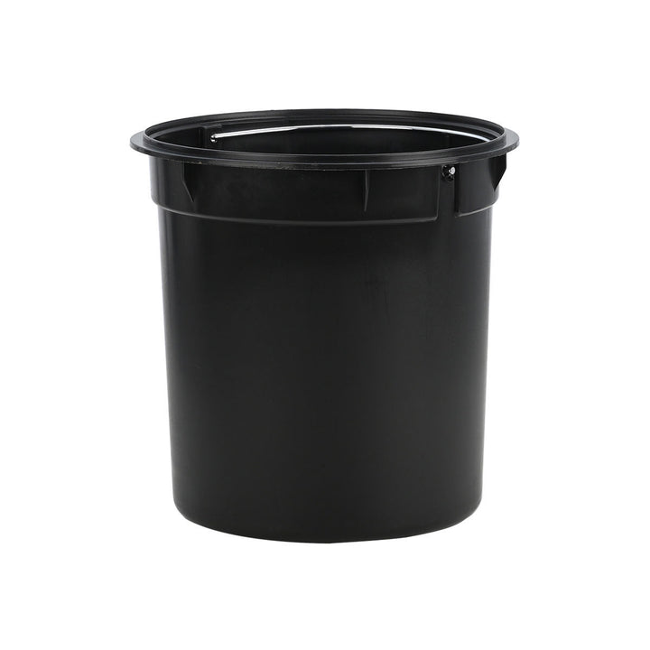 Καλάθι Μπάνιου Ματ Εκρού Μεταλλικό 5lt Estia