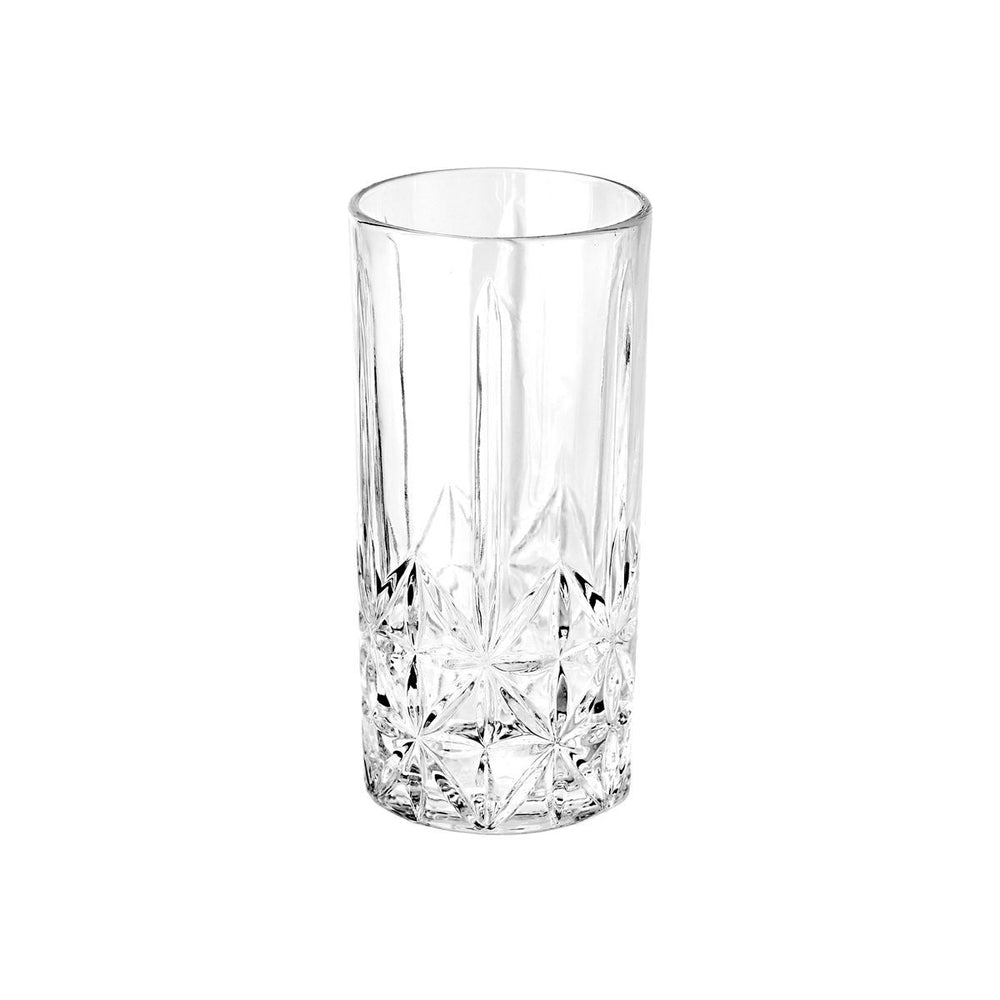 Ποτήρι Νερού Hobstar Γυάλινο 385ml Σετ 8 Τμχ Estia