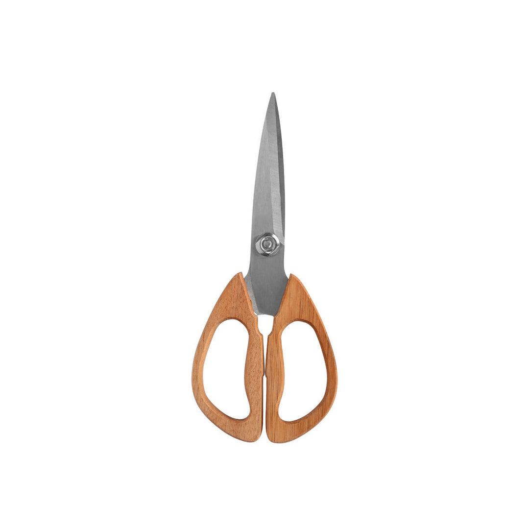 Ψαλίδι Κουζίνας Ανοξείδωτο Με Ξύλινη Λαβή Allure Estia
