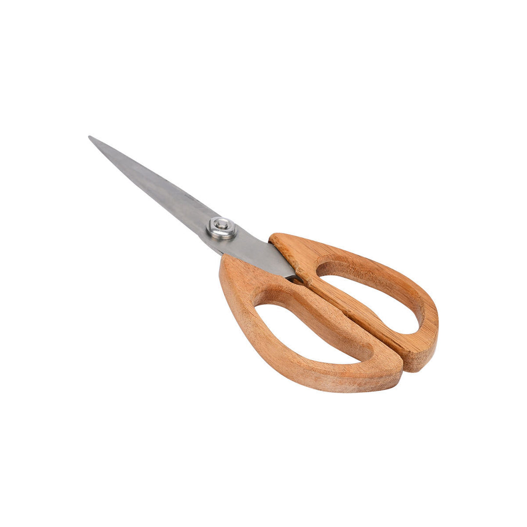 Ψαλίδι Κουζίνας Ανοξείδωτο Με Ξύλινη Λαβή Allure Estia
