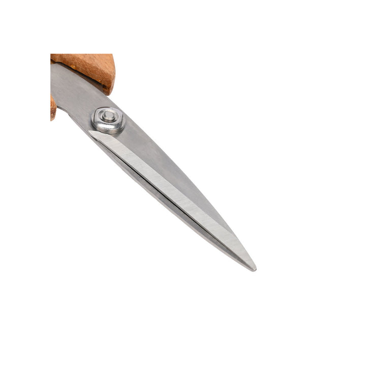 Ψαλίδι Κουζίνας Ανοξείδωτο Με Ξύλινη Λαβή Allure Estia