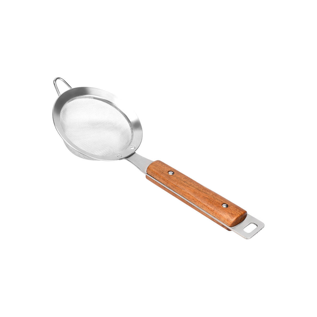 Σουρωτήρι Τσαγιού Ανοξείδωτο 10cm Με Ξύλινη Λαβή Allure Estia