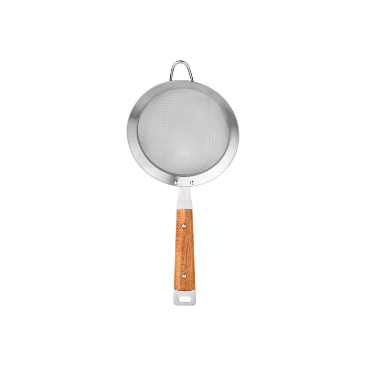 Σουρωτήρι Τσαγιού Ανοξείδωτο 15cm Με Ξύλινη Λαβή Allure Estia