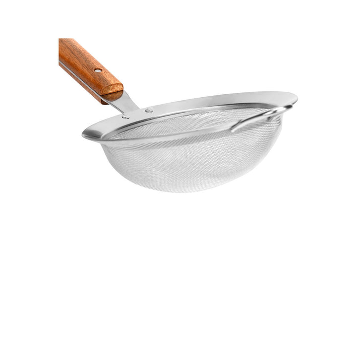 Σουρωτήρι Τσαγιού Ανοξείδωτο 15cm Με Ξύλινη Λαβή Allure Estia