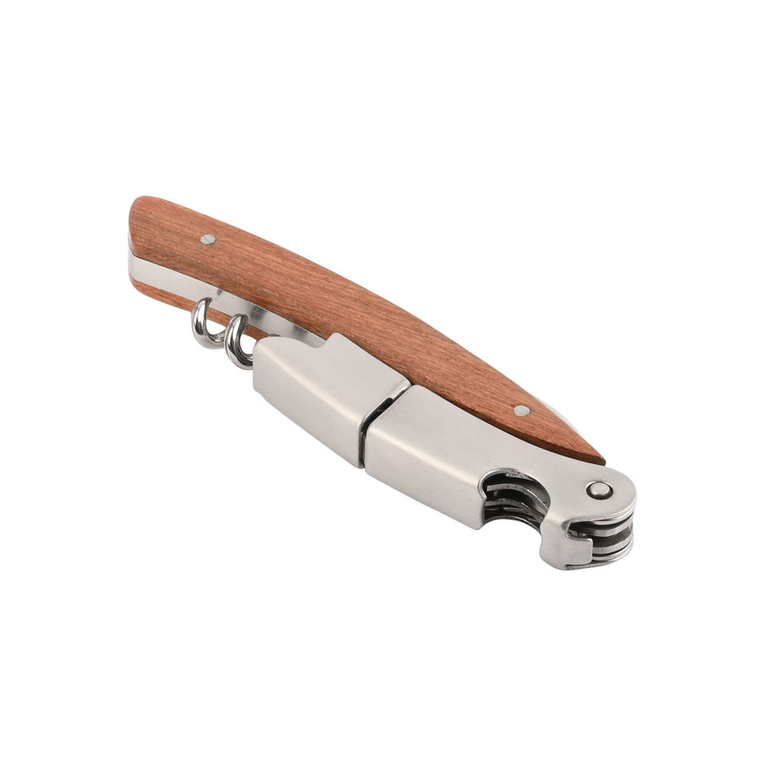 Ανοιχτήρι Κρασιού Ανοξείδωτο Με Ξύλινη Λαβή Allure Estia