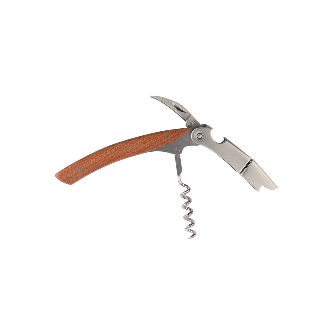 Ανοιχτήρι Κρασιού Ανοξείδωτο Με Ξύλινη Λαβή Allure Estia