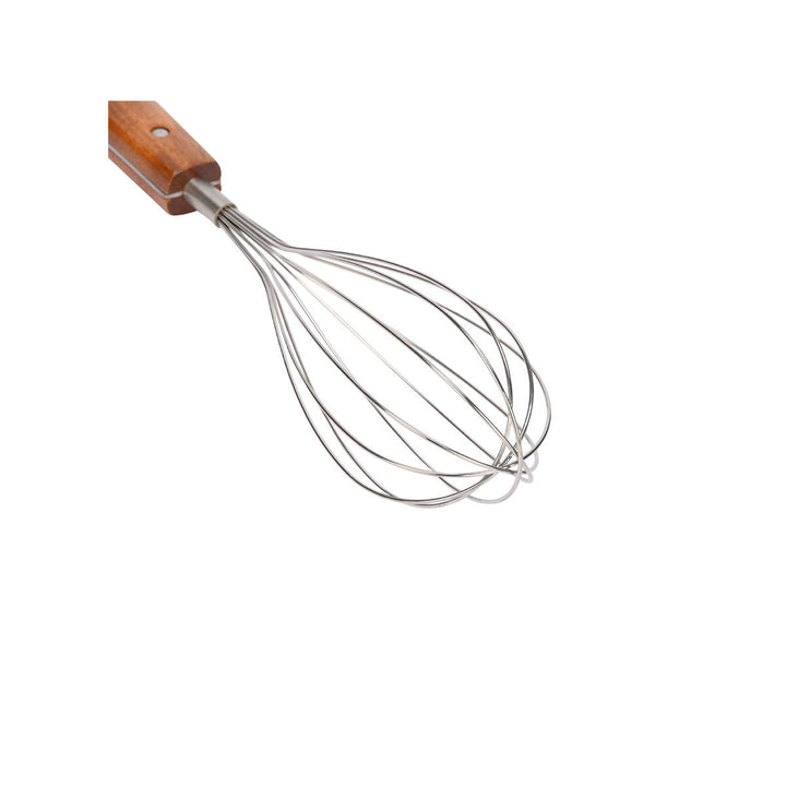 Αναδευτήρας 6 Συρμάτων Ανοξείδωτος Με Ξύλινη Λαβή Allure Estia