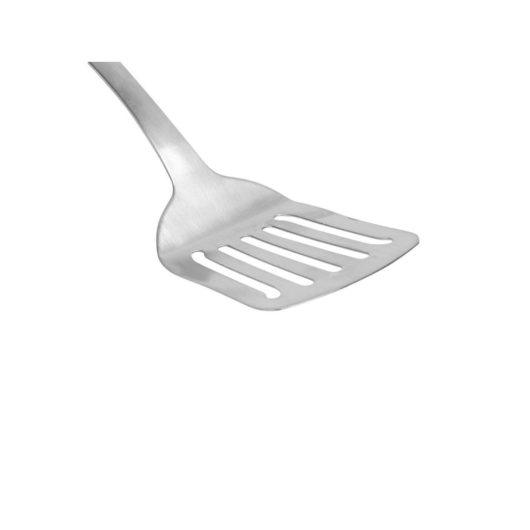 Σπάτουλα Τρυπητή Ανοξείδωτη Με Ξύλινη Λαβή Allure Estia