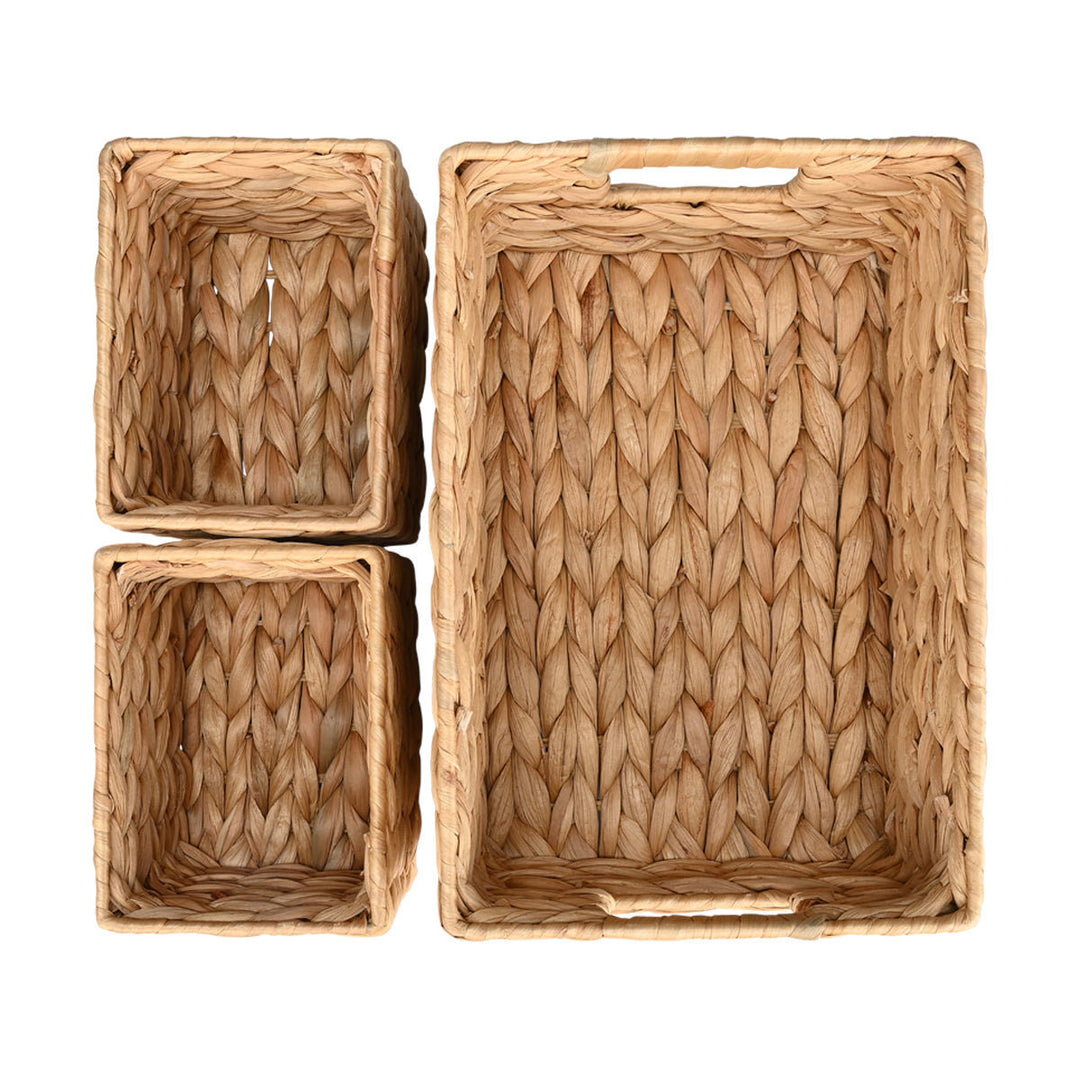 Καλάθια Αποθήκευσης Και Οργάνωσης Σετ 3τμχ Florana Estia