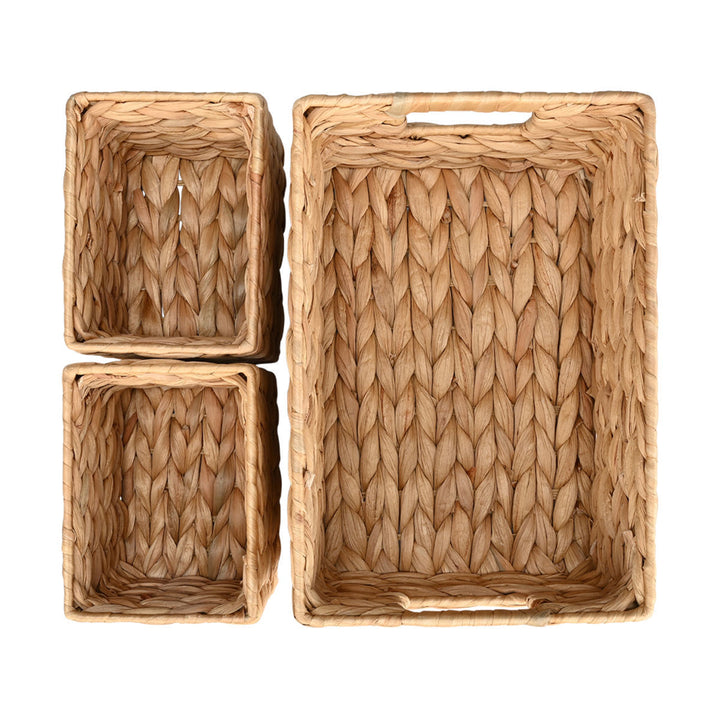 Καλάθια Αποθήκευσης Και Οργάνωσης Σετ 3τμχ Florana Estia