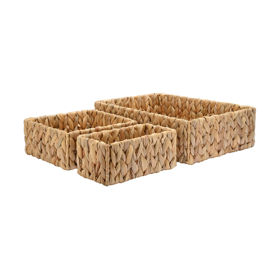 Καλάθια Αποθήκευσης Και Οργάνωσης Σετ 3τμχ Florana Estia