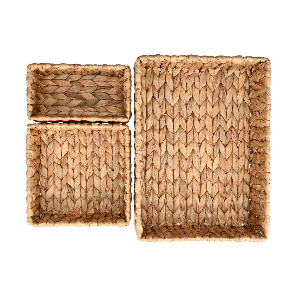 Καλάθια Αποθήκευσης Και Οργάνωσης Σετ 3τμχ Florana Estia